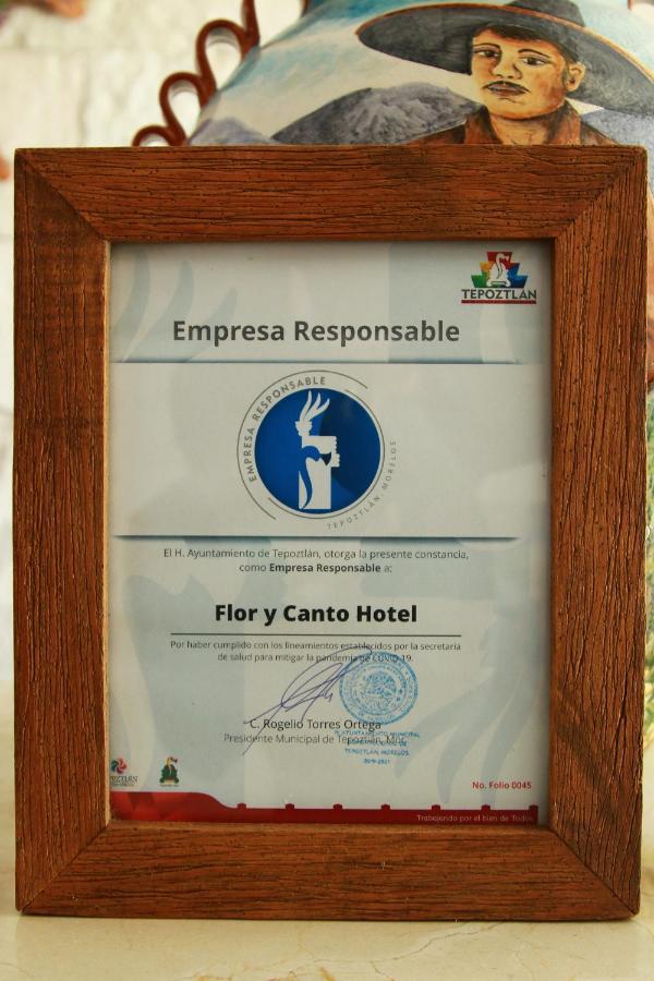 Hotel Concierge Flor Y Canto 테포츨란 외부 사진